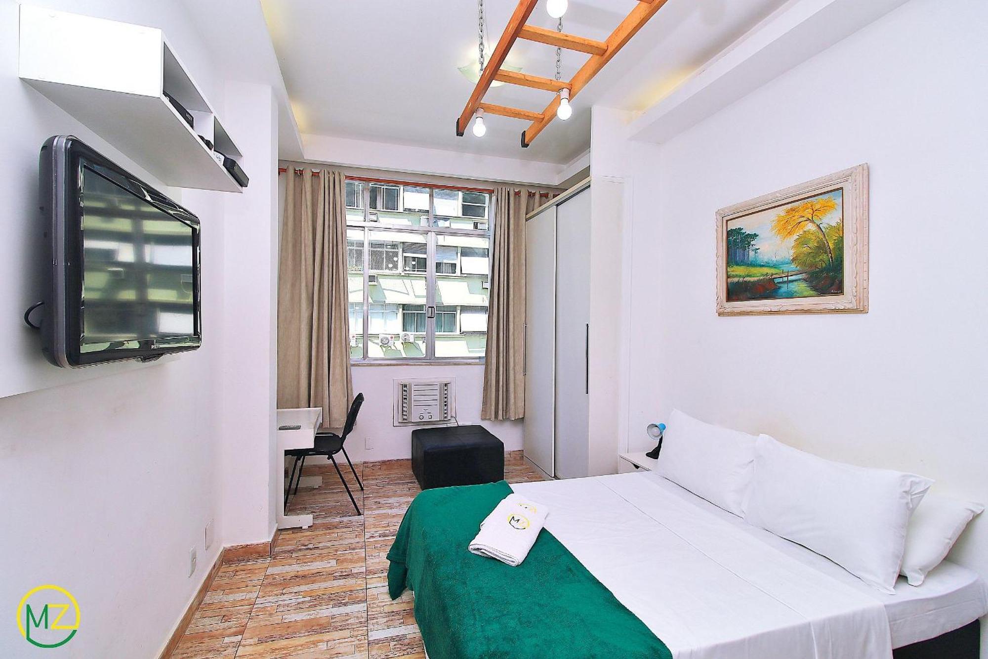 Studio Para 4 Pessoas Com Vista Mar Em Copacabana Ρίο ντε Τζανέιρο Εξωτερικό φωτογραφία